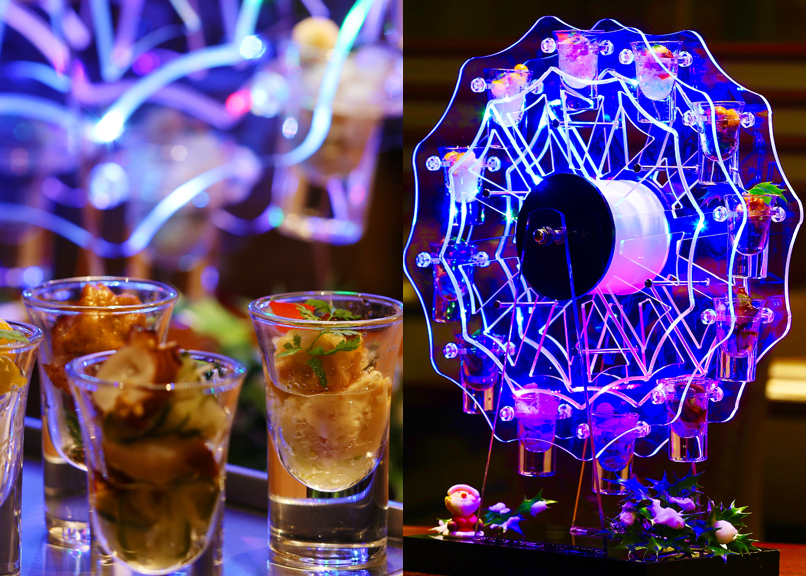 【期間限定】煌めくアミューズ「見つめ合う観覧車」から始まる特別ディナー